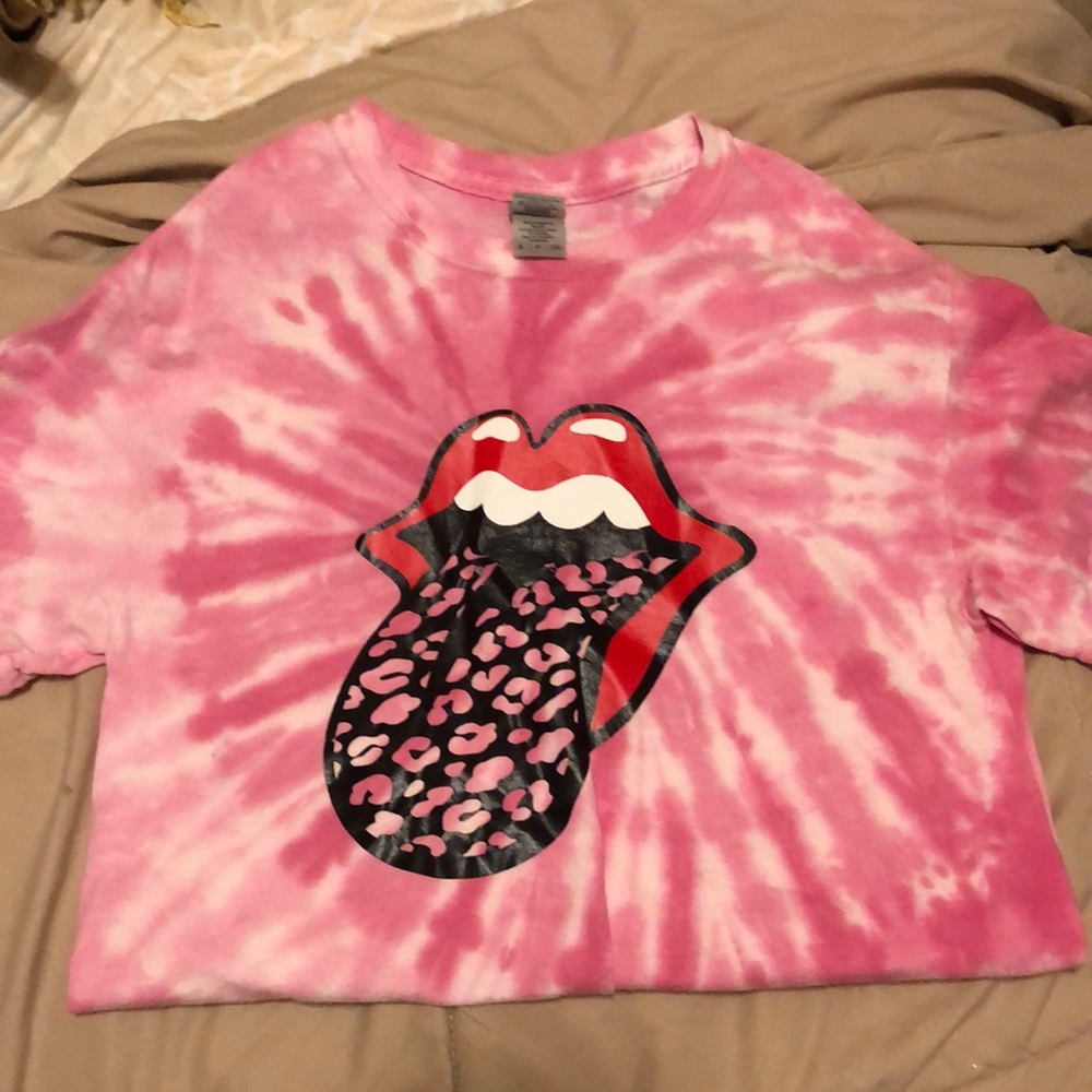 Tie Dye Rolling Stone Tee